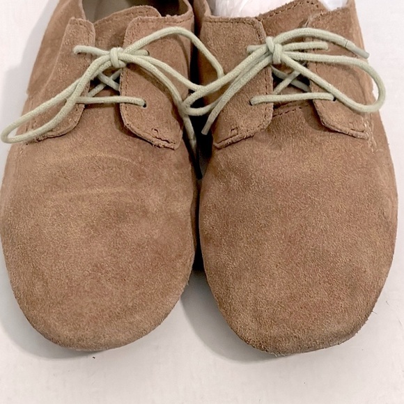 Sanuk Bianca Minimalist Flat Oxford Suede Leather Sneaker Shoes size 6 - Picture 6 of 9